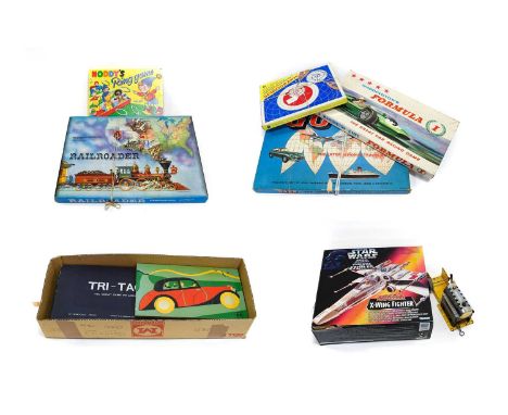 Spears Games Noddy's Ring Game (E box G-E) various other games: Tri-Tactics, Formula 1, Go and Railroader (all boxed), Abbatt
