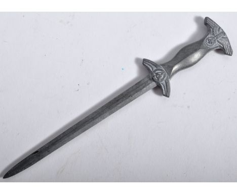 An original WWII Second World War period (likely pre-war) Third Reich Nazi German SA /&nbsp;Sturmabteilung letter opener. All