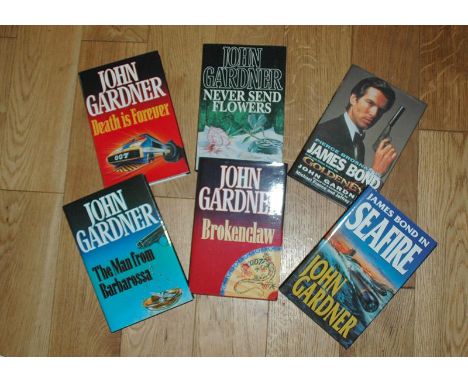 Six First edition novels published by Jonathan Cape and later Hodder & Stoughton. John Gardner continued writing James Bond n