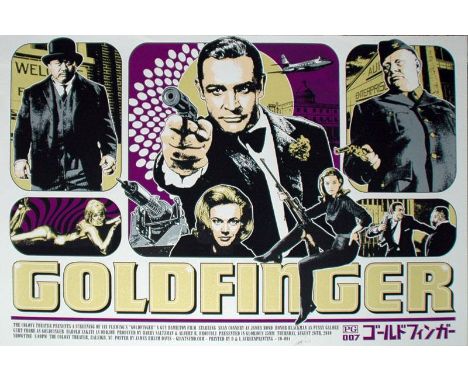  Purple Background limited edition poster for the Colony Theatre presentation of the film in 2004. The purple print was done 