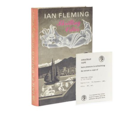 FLEMING (IAN)Thrilling Cities, FIRST EDITION, FIRST IMPRESSION, ADVANCE REVIEW COPY,  with Jonathan Cape printed slip loosely