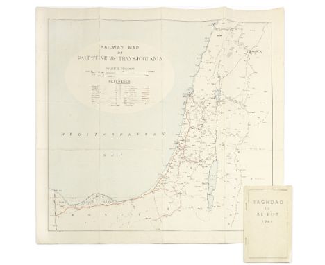 BEIRUT, PALESTINE AND MIDDLE EASTBaghdad to Beirut 1944 [The Leave Convoy],  collates: [2], 18, 2 photographic illustrations,