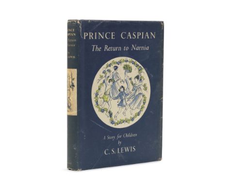 LEWIS (C.S.)Prince Caspian. The Return to Narnia, FIRST EDITION,  colour frontispiece, front map endpaper and illustrations b