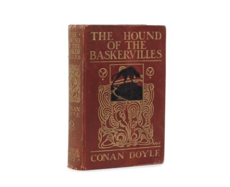 DOYLE (ARTHUR CONAN)The Hound of the Baskervilles, FIRST EDITION,  first issue with 'you' for 'your' on p. 13, half-title, fr