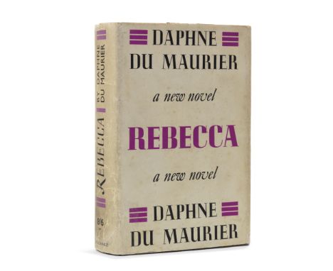 DU MAURIER (DAPHNE)Rebecca, FIRST EDITION,  light toning, publisher's black cloth lettered in gilt, light damp stains to side