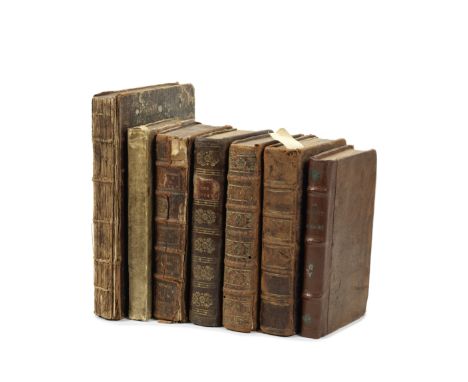 [LA FEUILLE (DANIEL DE)]Essay d'un dictionnaire contenant la connoissance du monde, 2 parts in one vol.,  engraved allegorica