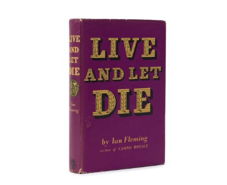 FLEMING (IAN)Live and Let Die, FIRST EDITION, FIRST IMPRESSION,  occasional light spotting (heavier to edges of text block), 