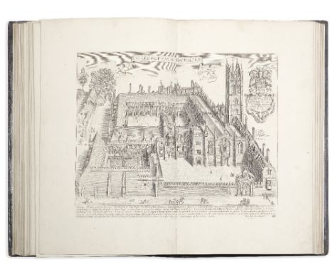 OXFORDLOGGAN (DAVID) Oxonia  illustrata, sive omnium celeberrimæ istius universitatis collegiorum, aularum, bibliothecæ Bodle