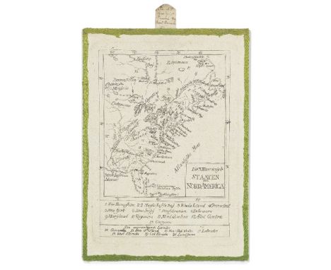 WORLD ATLAS[Unrecorded German Atlas of the World],  42 engraved maps (one double-page twin-hemisphere World), all but the Wor