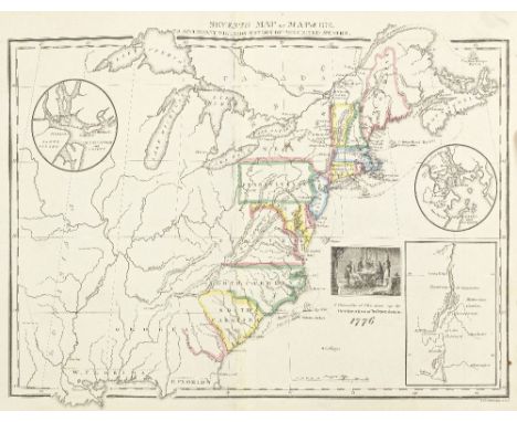 WILLARD (EMMA)A Series of Maps to Willard's History of the United States, or Republic of America. Designed for Schools and Pr