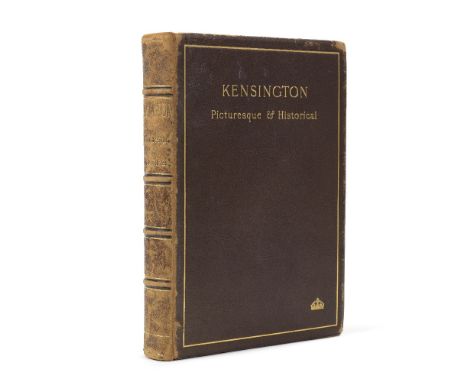 BROWNING (ROBERT) - KENSINGTONLOFTIE (W.J.) Kensington. Picturesque & Historical, FIRST EDITION, NUMBER 33 OF 50 PROOF COPIES