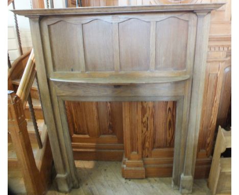 An Oak fire surround