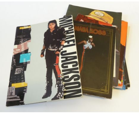 25 VARIOUS POP AND THEATRE PROGRAMS, including MICHAEL JACKSON WORLD TOUR 1988, THE FOUR TOPS, THE DIANA ROSS SHOW AND BETTE 