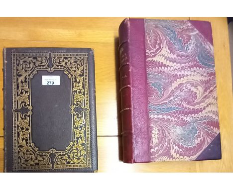 Two leather-bound books to include The Manuscript entitled Turner and Goulston Correspondence [letters of The Revd Turner and