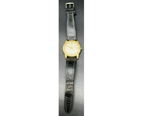 Vintage Omega Automatic Seamaster wrist watch, missing winder, [In a working condition. 