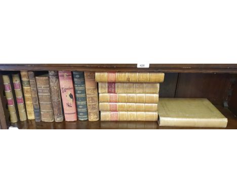 A Collection of Vintage books to include 4 vols Dictionary of Eminent Scotsmen, Handley Cross and Irvings Scotish Writers. Vo