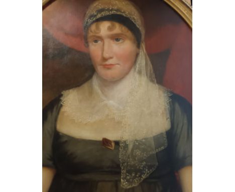 Portrait of Elizabeth Wardrop, wife of David Crawford of Cessonockbank. Oil on canvas [85x74cm] 
