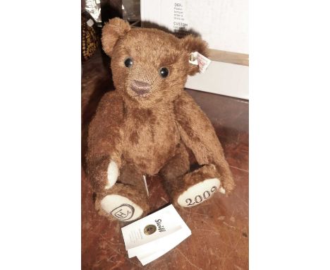 2009 Steiff Hotel Chocolat teddy bear called George, limited edition