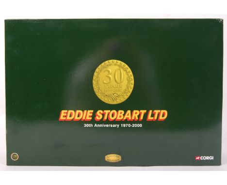 An original boxed ' Eddie Stobart 30th Anniversary 1970 - 2000 ' Corgi diecast model set No. 76901&nbsp; ' 5 Tractor Units: M