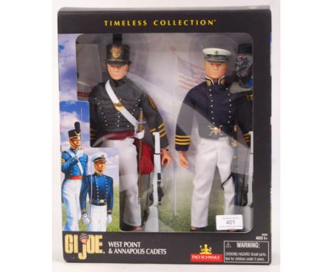 A scarce GI Joe / Action Man Hasbro made 1:6 scale ' Timeless Collection ' figures ' West Point &amp; Annapolis Cadets ' acti