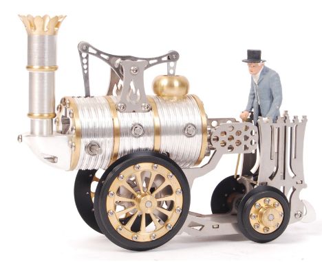 A superb rare German ' Bohm Stirling ' live steam / vacuum motor precision engineered model ' The Rocket ' L1 - based on Step