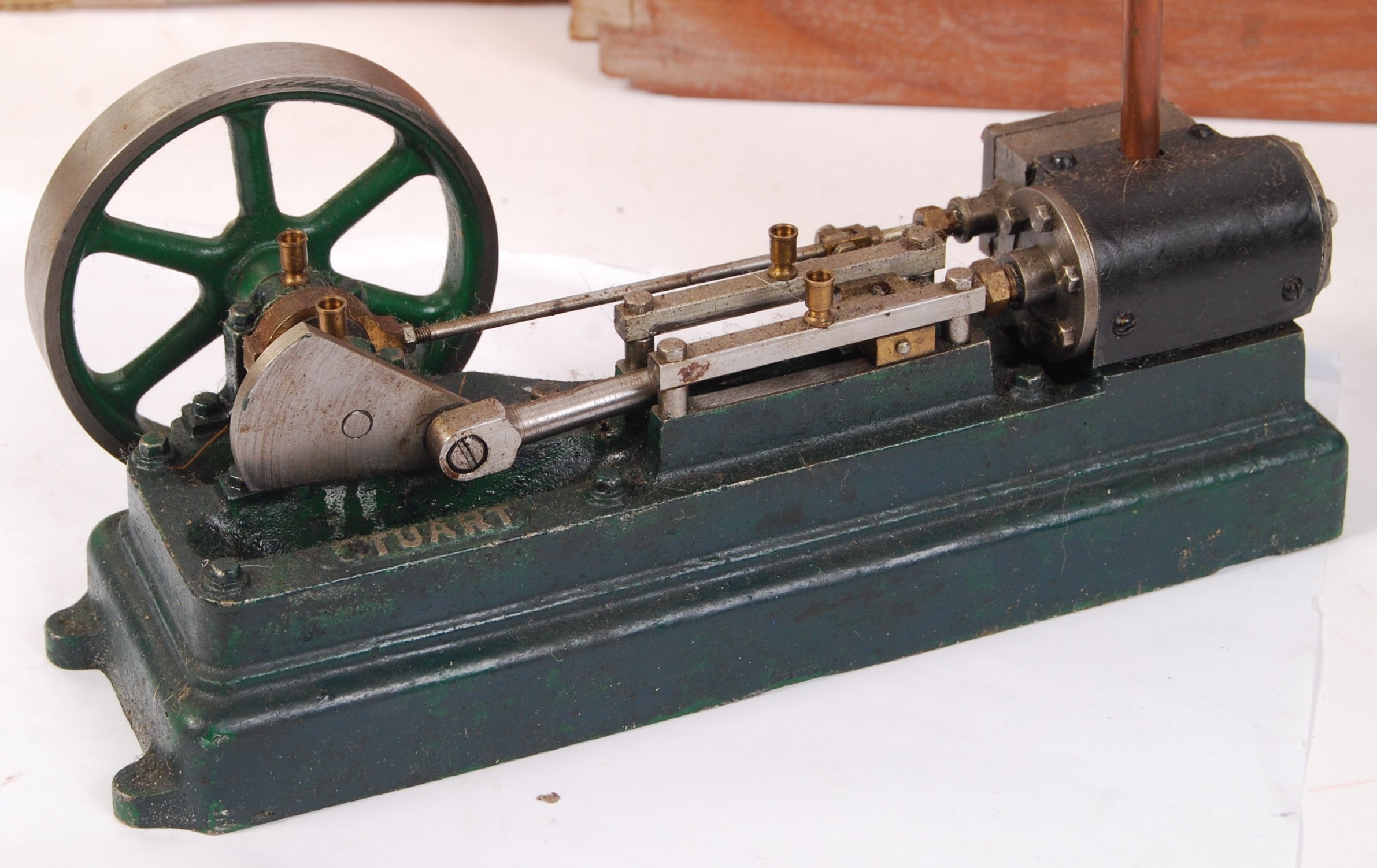 A collection of assorted vintage Live Steam engine related parts, plans