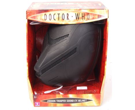A Character Options made BBC Doctor Who ' Judoon Trooper ' FX helmet. Mint &amp; factory sealed, within the original box.