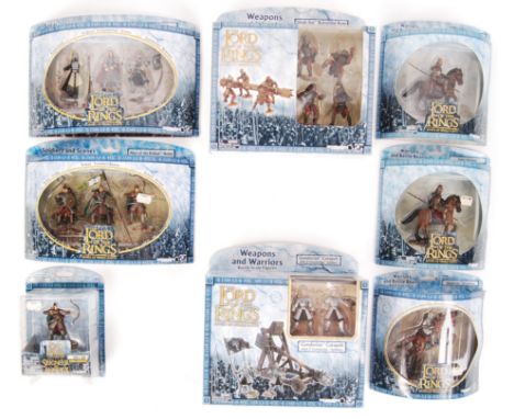 A good collection of 8x assorted Play Along made ' Lord Of The Rings ' ' Battle Scale Figures ' figure sets. All highly detai