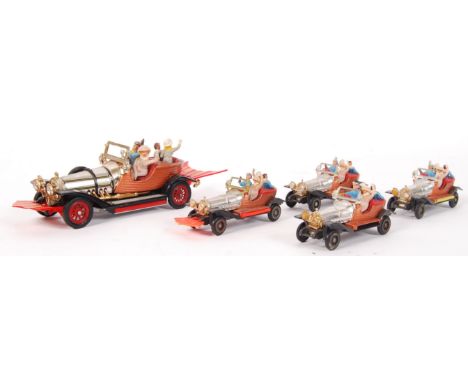 An original vintage Corgi made diecast model ' Chitty Chitty Bang Bang ' car No. 266. Complete with all figures and fins - co