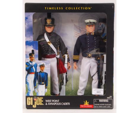 A scarce GI Joe / Action Man Hasbro made 1:6 scale ' Timeless Collection ' figures ' West Point &amp; Annapolis Cadets ' acti