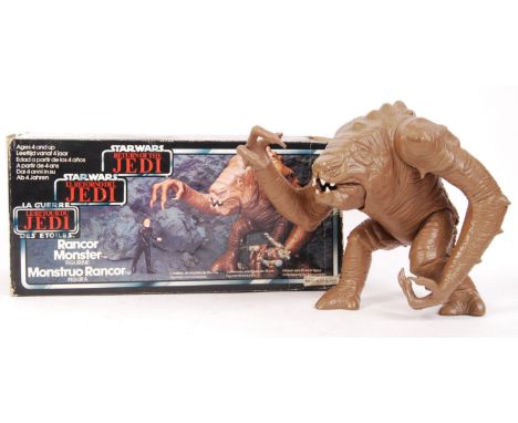 An original vintage Palitoy made Star Wars boxed action figure ' Rancor Monster '. Figure appears mint. Within the original t