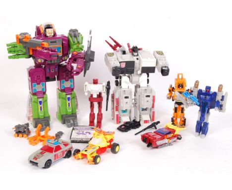A good collection of assorted vintage G1 Generation One Hasbro ' Transformers ' action figures. Comprising of: Scorponok , Me