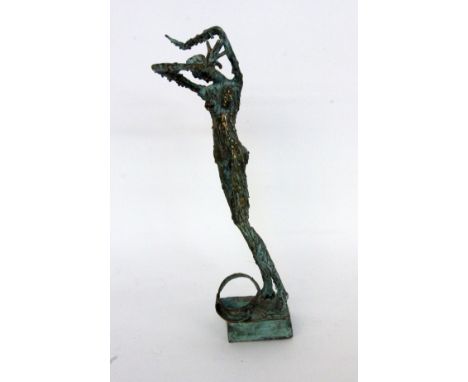 PATRICE PALMA20./21.Jh. Moderne weibliche Aktfigur. Patinierte Bronze. H.43cm   PATRICE PALMA 20th/21st century Modern female