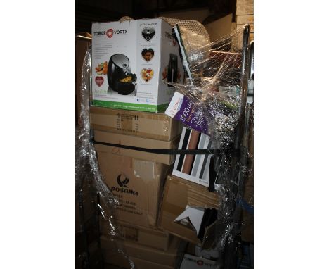 A MIXED CAGE TO INC LIGHTING, ELECTRICALS, BLUETOOTH JUKEBOX ETC. A/F 