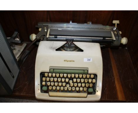 A VINTAGE OLYMPIA TYPEWRITER