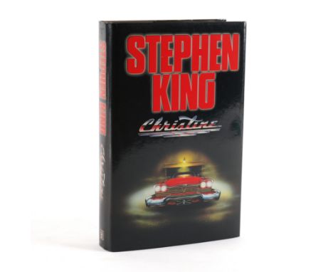 KING, Stephen (b.1947). Christine, London, 1983, large 8vo, original black cloth, dust-jacket. A FINE COPY OF THE FIRST U.K. 