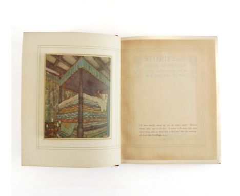 DULAC, Edmund (1882-1953, illustrator). Stories from Hans Andersen, London, 1911, 4to, 24 mounted coloured plates by Edmund D