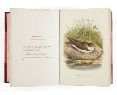 LILFORD, Lord (1833-96). Coloured Figures of the Birds of the British Islands, London, 1885-97, 7 volumes, large 8vo, portrai