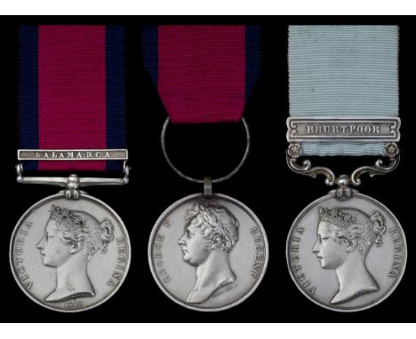 (x) The remarkable group of three to Private C. Chapman, 11th Light Dragoons; having acted as Wellington's Orderly at the Bat