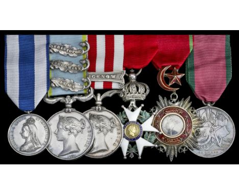 (x) A fascinating group of six awarded to Lieutenant-Colonel Sir Gustavus Hume, 38th Foot; as Sir John Campbell's other A.D.C