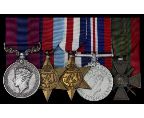 The exceptional North West Europe Immediate D.C.M. group of five awarded to Corporal B. J. Shaw, Essex Regiment and 2nd Speci