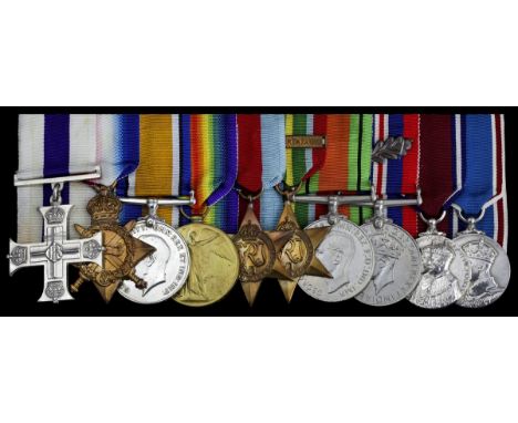 (x) A particularly fine Second World War C.B.E., Great War pilot’s M.C. group of eleven awarded to Air Commodore H. J. F. Hun