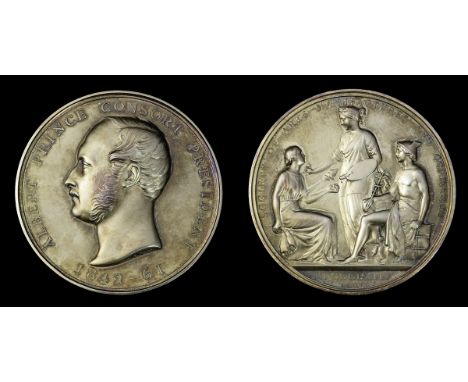 Royal Society of Arts, The Albert Medal, by L. C. Wyon, 56mm, gold (hallmarks for London 1975, 9ct), the rim inscribed '1975 