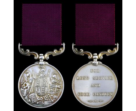 (x) Army L.S. &amp; G.C., V.R., small letter reverse (14734 Sapper J. Bigood. R.E.), good very fine. Subject to 5% tax on Ham