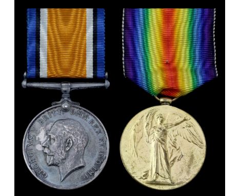 Pair: Corporal E. E. S. Miller, Royal Army Service CorpsBritish War and Victory Medals (S-361861 Cpl. E. E. S. Miller A.S.C.)