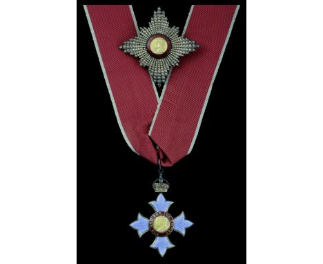 (x) The Most Excellent Order of the British Empire, K.B.E., Knight Commander’s, Civil Division, 2nd type set of insignia, com