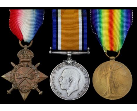 Three: Lance-Corporal, late Drummer, G. A. Ralph, Royal Sussex Regiment1914-15 Star (L-9234 Dmr: G. A. Ralph. R. Suss: R.); B