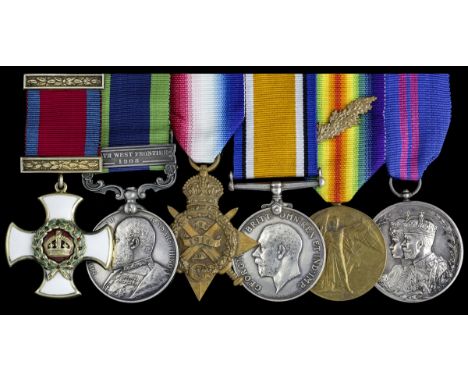 An immediate 1918 D.S.O. group of six awarded to Lieutenant-Colonel D. H. McNeile, 19th Lancers (Fane's Horse)Distinguished S