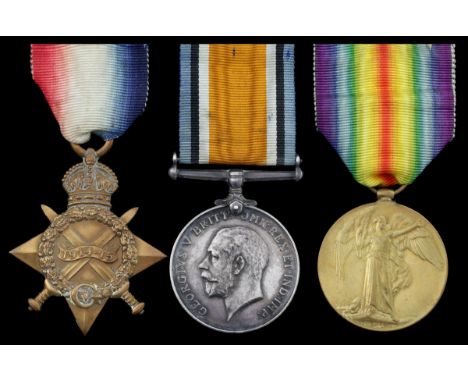 Three: Private G. Smith, Royal Warwickshire Regiment1914-15 Star (3232 Pte. G. Smith. R. War. R.); British War and Victory Me
