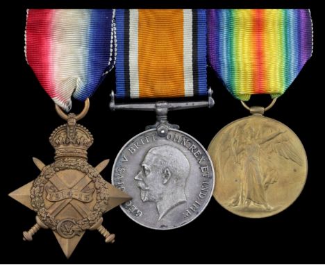 Three: Private W. McClung, Royal Irish Rifles, later Irish Guards1914-15 Star (18226 Pte. W. McClung. R. Ir. Rif.); British W